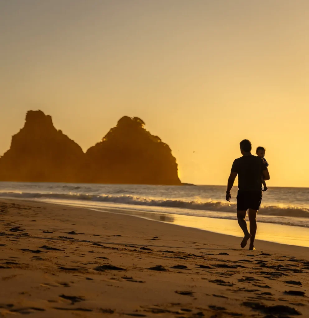 Ensaio fotográfico de família em Noronha