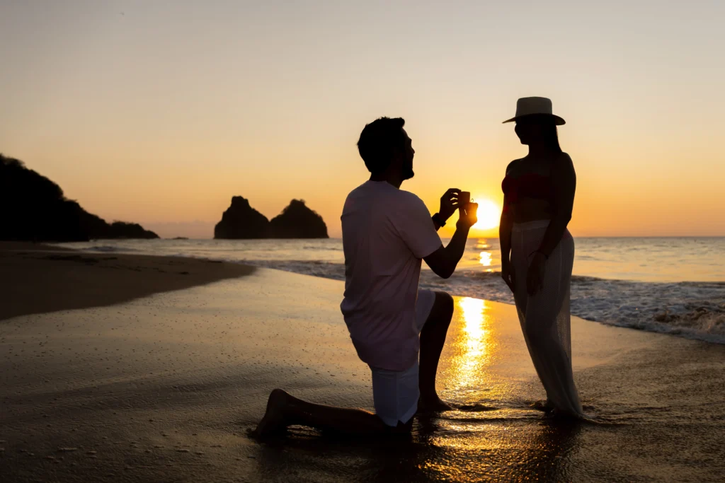 Pedido de Casamento em Fernando de Noronha