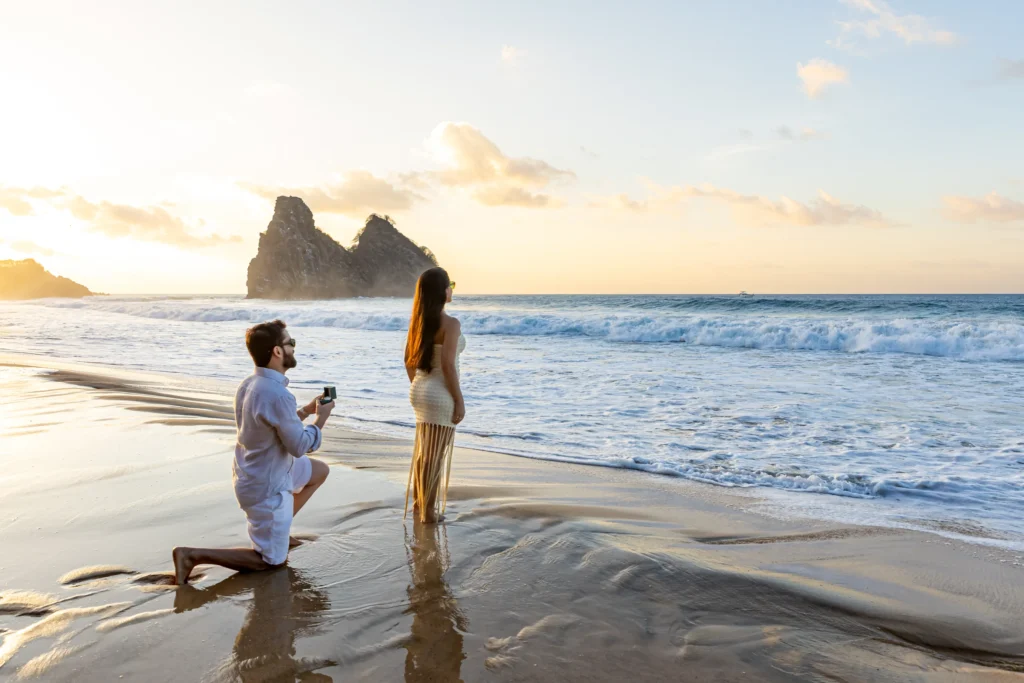 Quanto custa um pedido de casamento em Fernando de Noronha