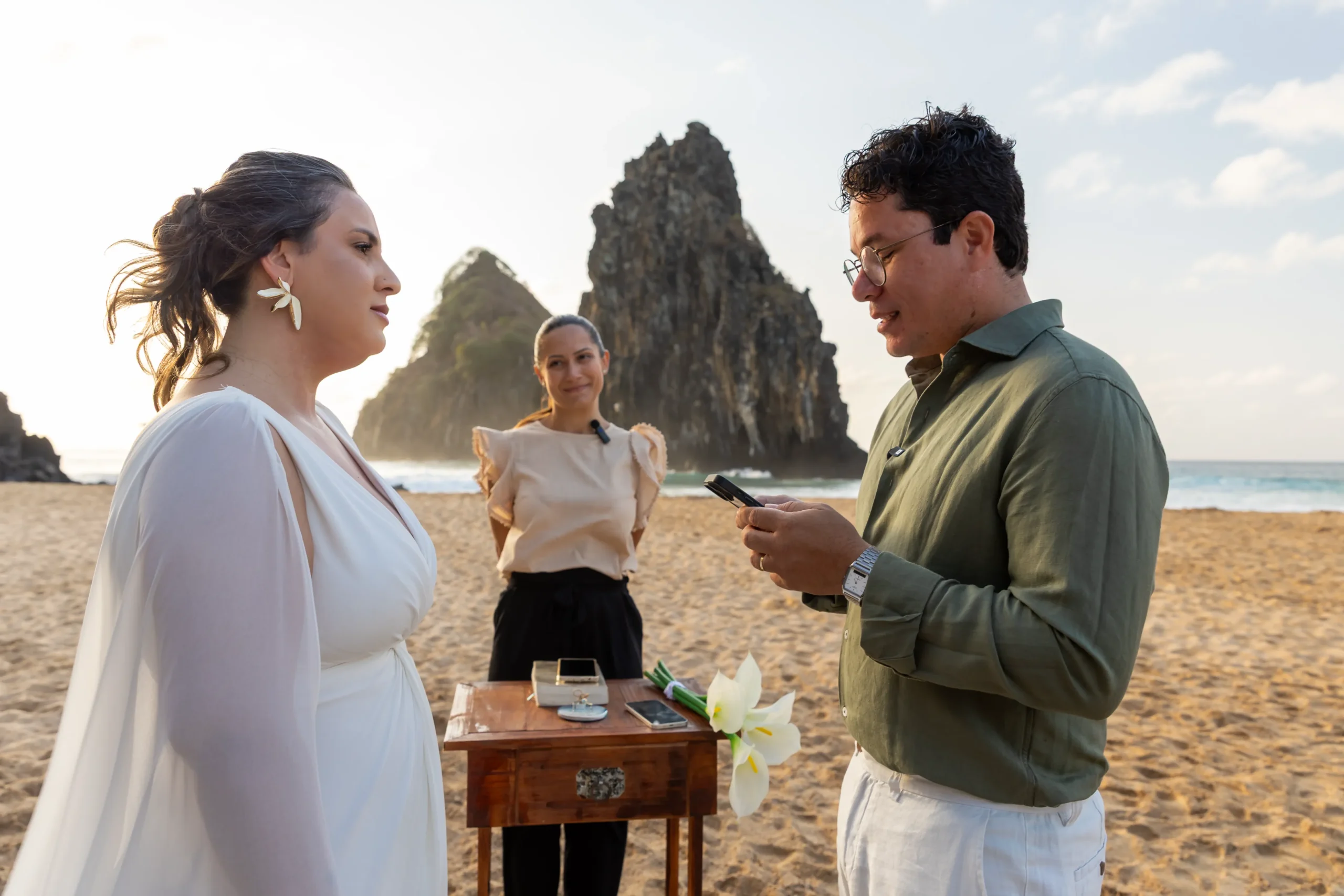 3 melhores praias para casamentos em Noronha