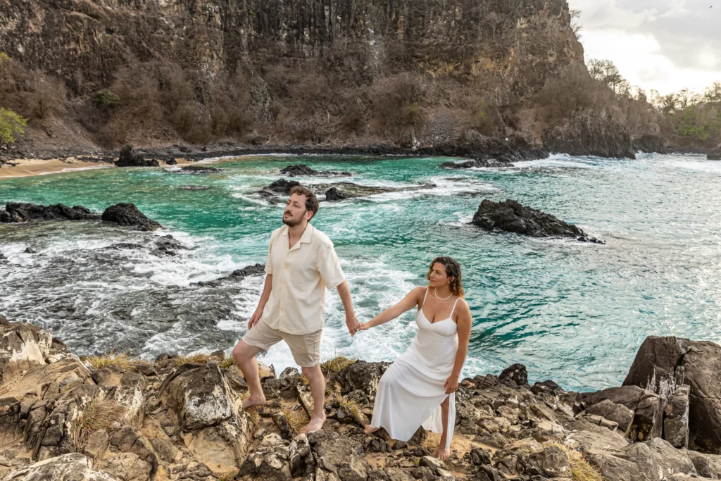 Pré Wedding em Fernando de Noronha - Brenda e noivo