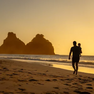 Ensaio fotográfico de família em Noronha