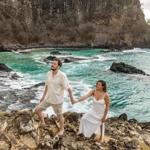 Pré Wedding em Fernando de Noronha - Brenda e noivo